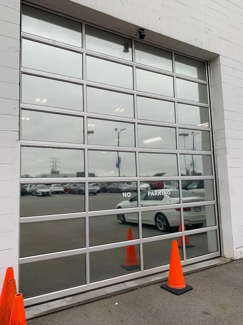 Window film installation by EWS Window Films, Metro Vancouver