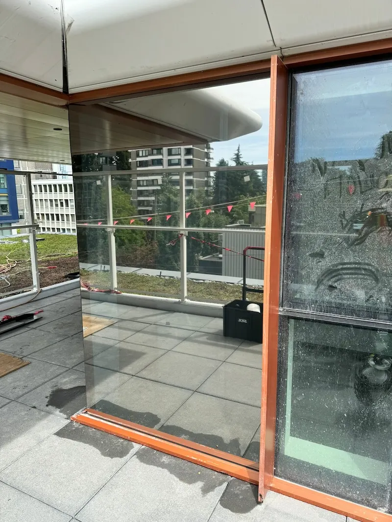 Window film installation by EWS Window Films, Metro Vancouver