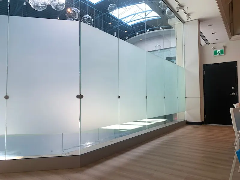 Window film installation by EWS Window Films, Metro Vancouver