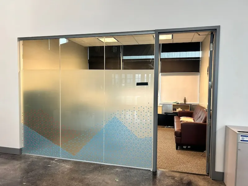 Window film installation by EWS Window Films, Metro Vancouver