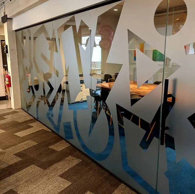 Window film installation by EWS Window Films, Metro Vancouver