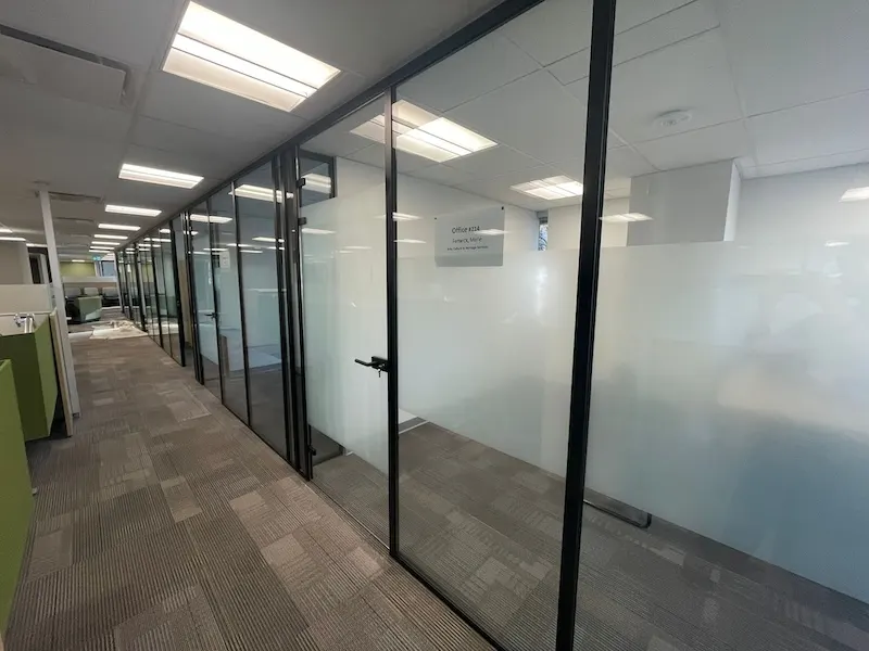 Window film installation by EWS Window Films, Metro Vancouver