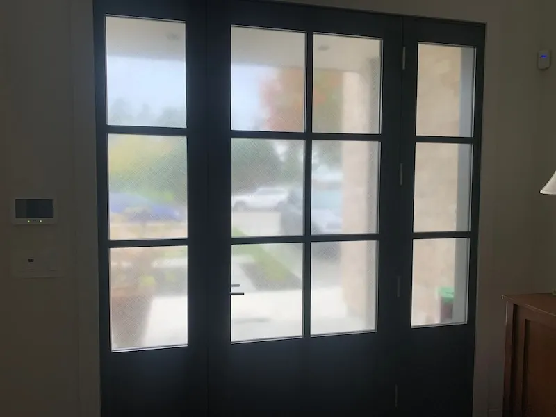 Window film installation by EWS Window Films, Metro Vancouver